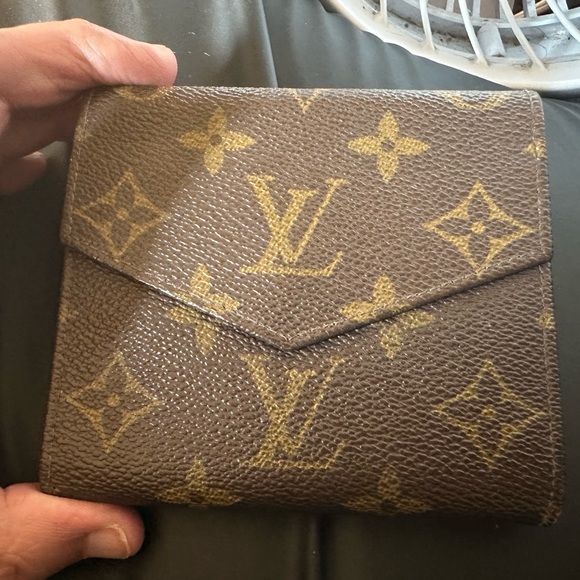 Louis Vuitton Monogram Portefeiulle Elise Trifold Wallet no mark no scrape - Picture 14 of 16